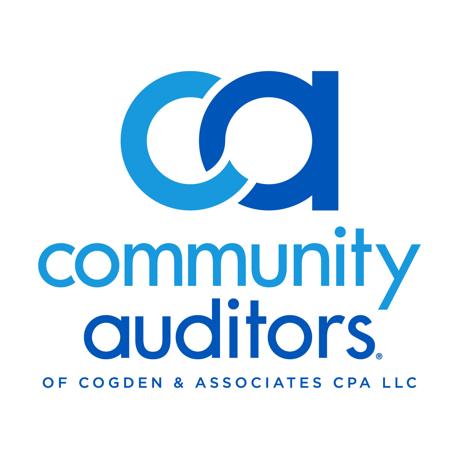 Community Auditors logo in blue with “Cogden & Associates CPA LLC” text