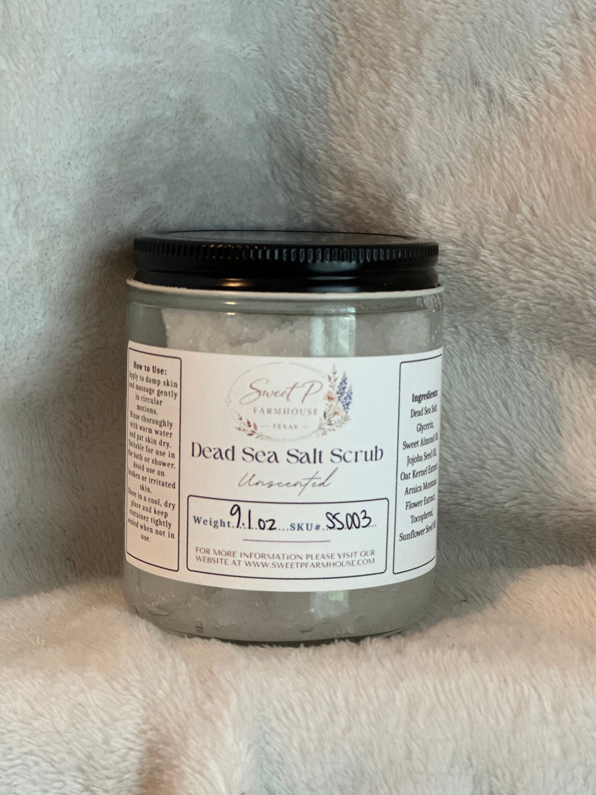 Salt Scrub: Dead Sea Salt