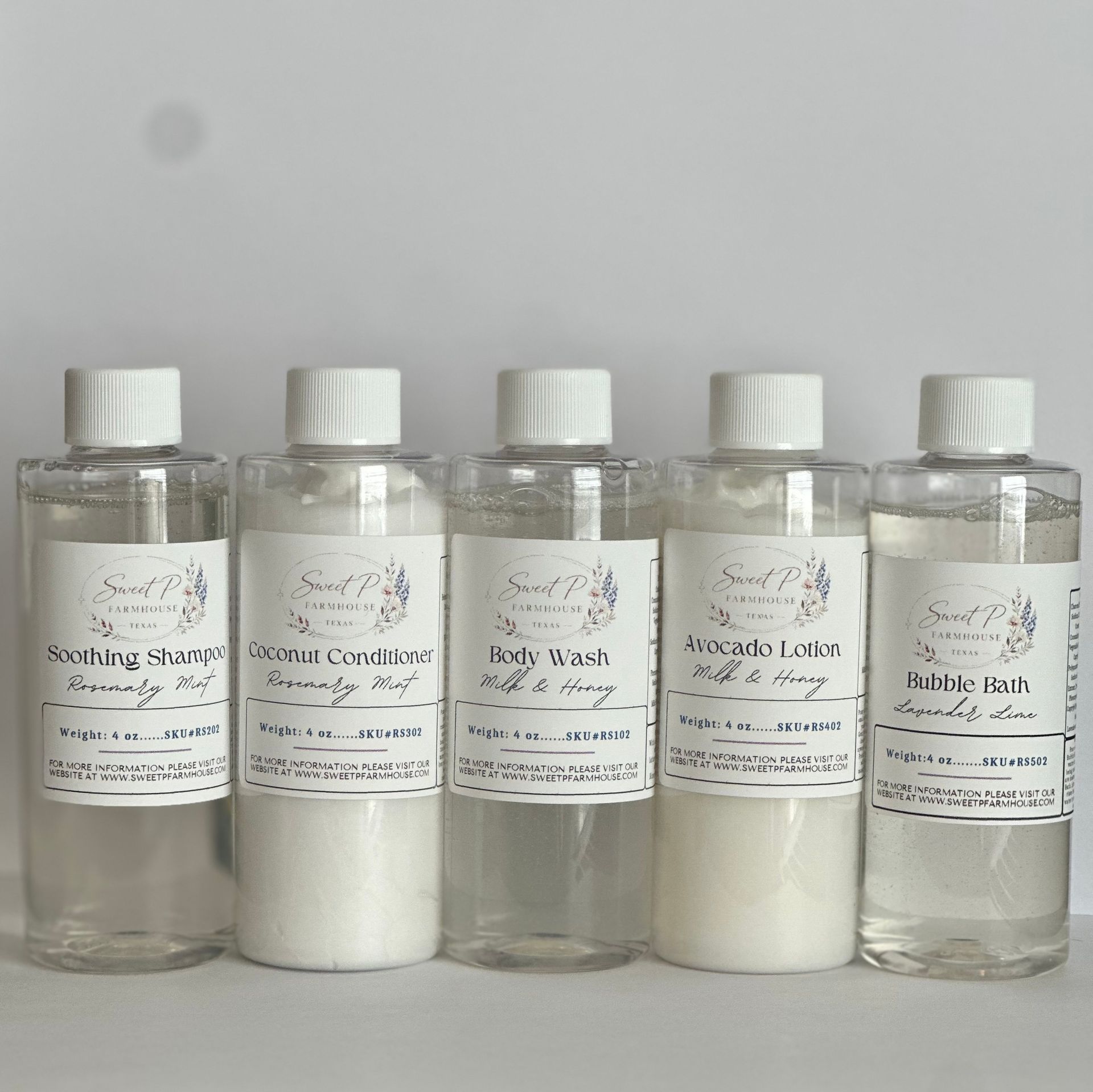 Bath and Body Sample Bundle (Scented)