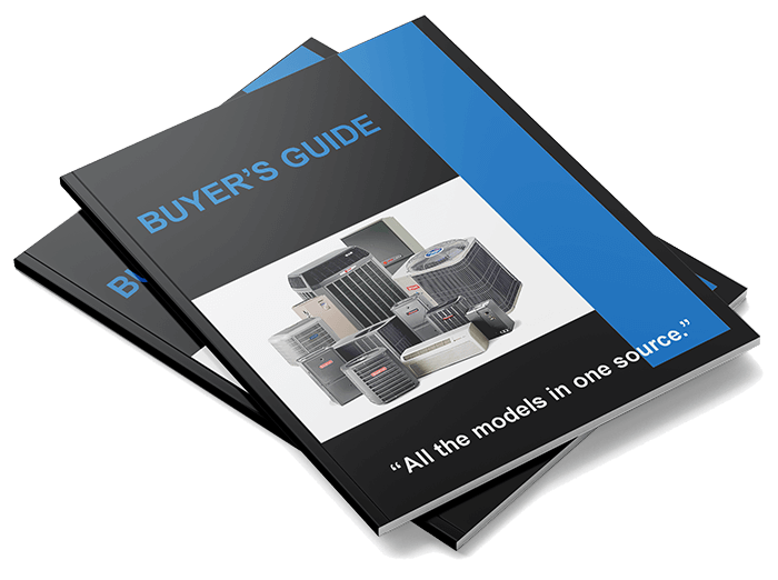 A buyer 's guide is stacked on top of each other
