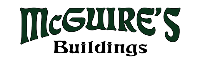 A logo for sturdi buildings tnc mcguire 's buildings