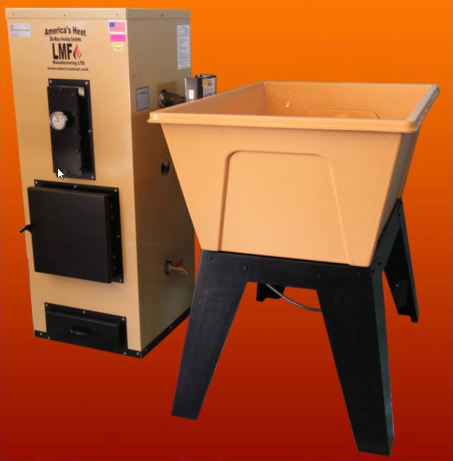 indoor wood pellet boiler furnace wisconsin