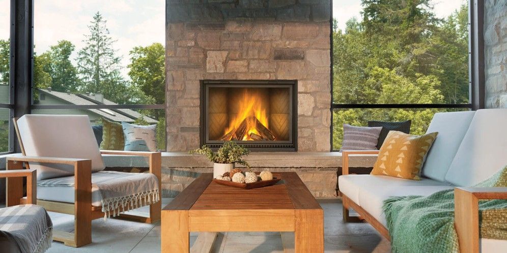 double sided wood burning fireplace Crivitz WI 