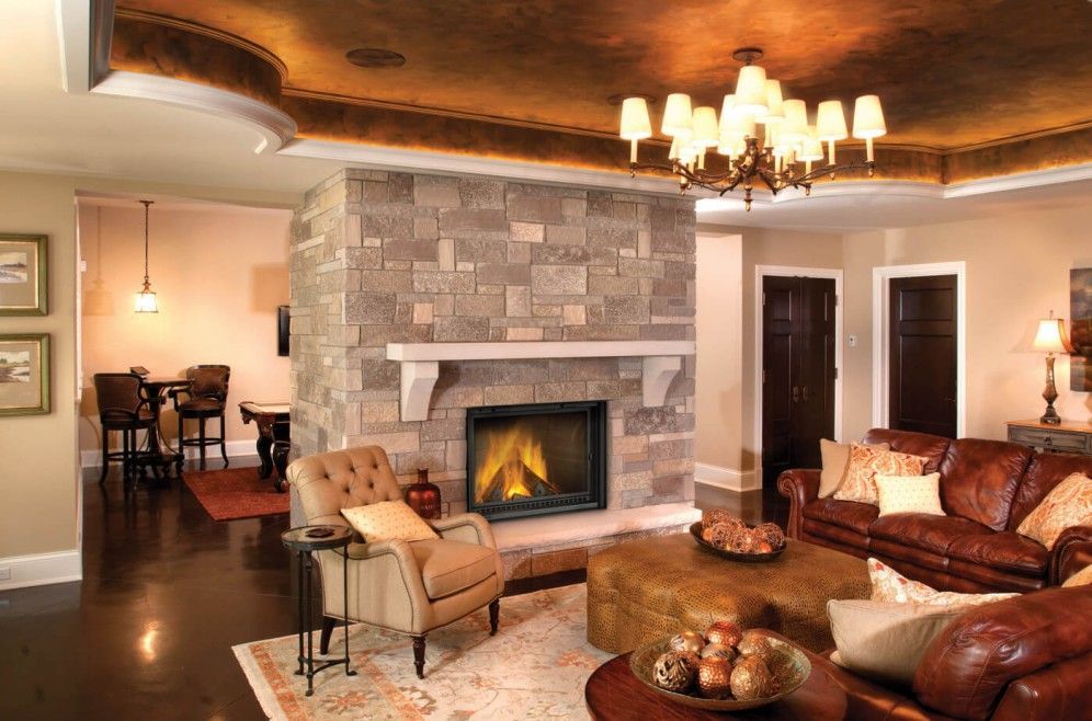 wood fireplace installation  wisconsin
