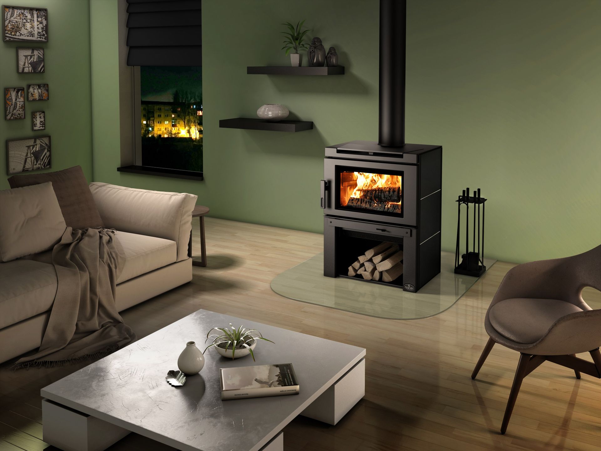 osburn wood stoves