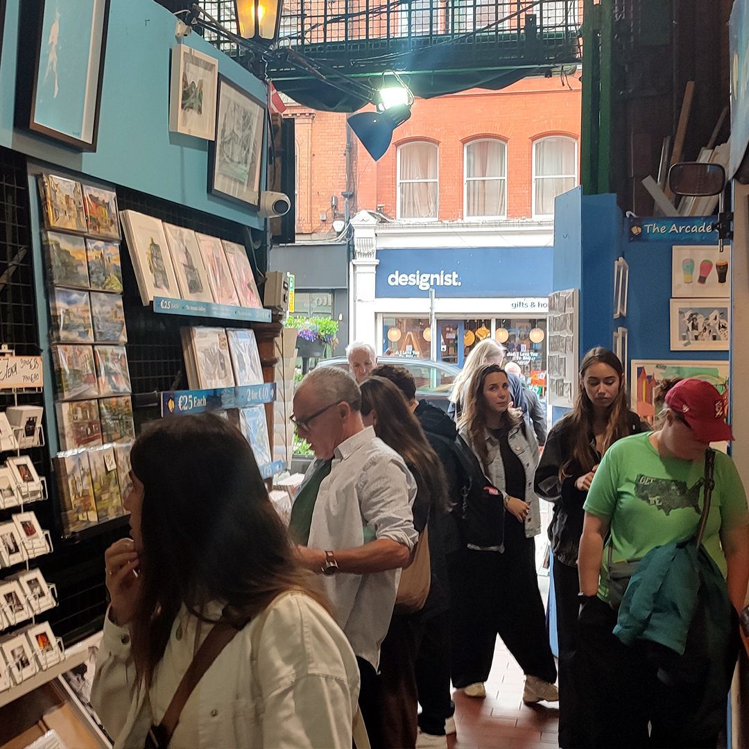 Maurice Fitzgerald, Arcade Gallery, Dublin, Georges Street Arcade, Ireland, Artist
