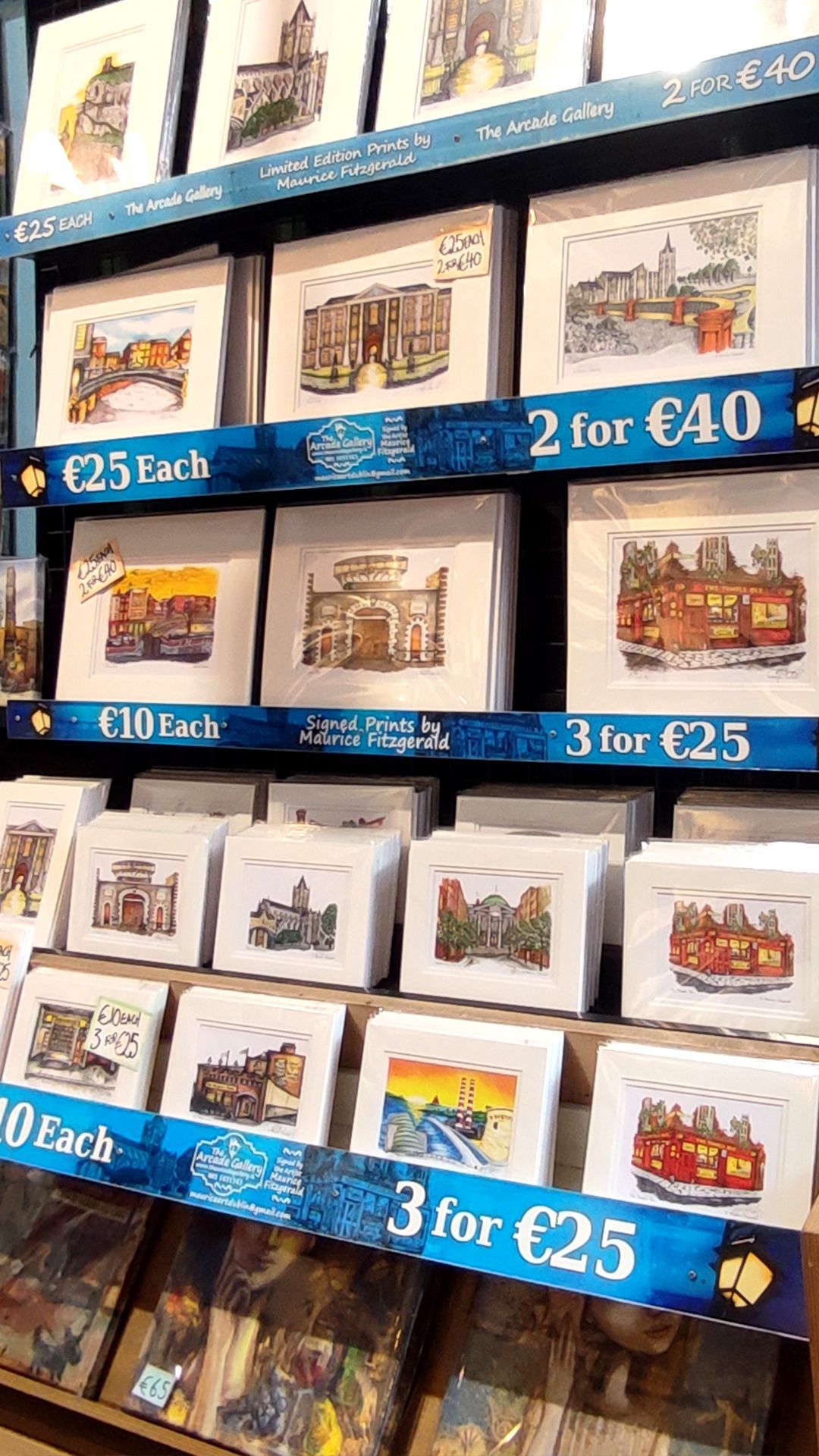 Maurice Fitzgerald, Arcade Gallery, Dublin, Georges Street Arcade, Ireland, Artist