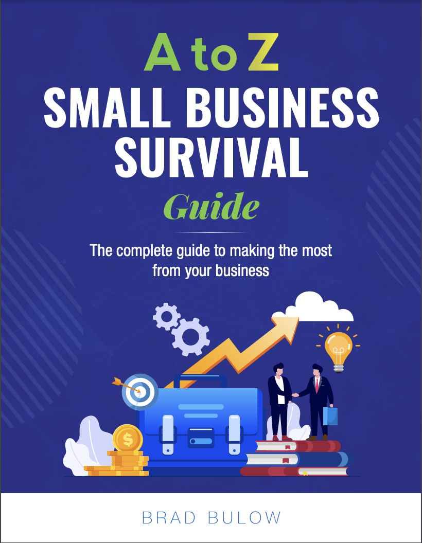 A book titled a to z small business survival guide