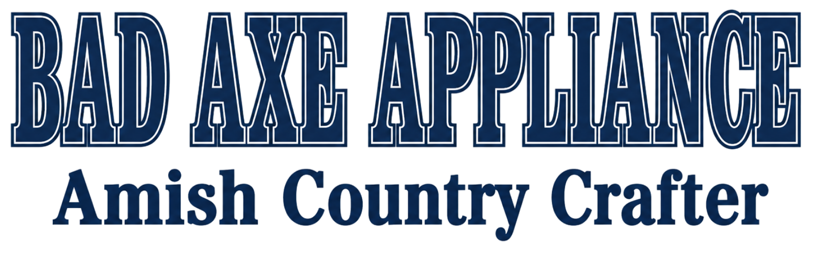 Bad Axe Appliance/Amish Country Crafter Logo