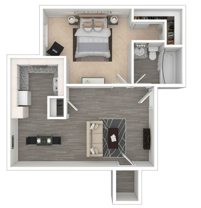 1 Bed | 1 Bath