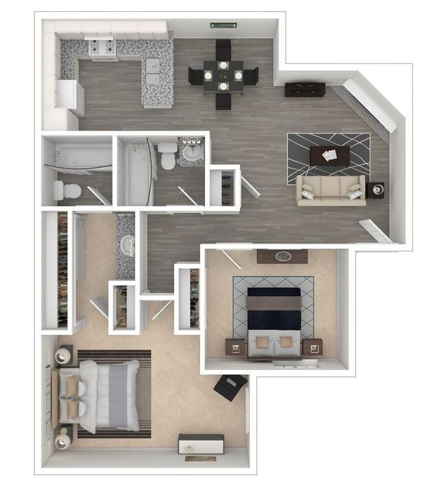 2 Bed | 2 Bath
