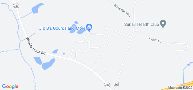 Map of business location