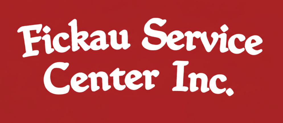 Red logo for "Demo Auto Repair" with wings, stars, and a circular design.