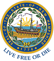 Seal of the State of New Hampshire with motto “Live Free or Die”