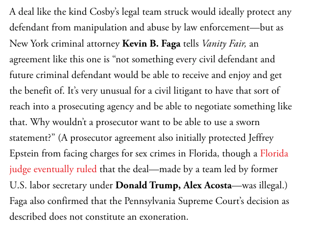A text that says a deal like the kind ceaby 's legal team attruck would ideally protect any defendant