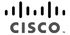 Cisco logo in black with stylized signal bars above the wordmark