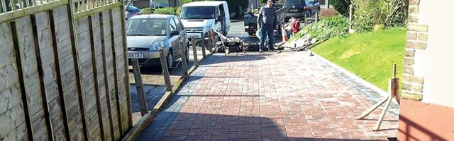 Driveway laying