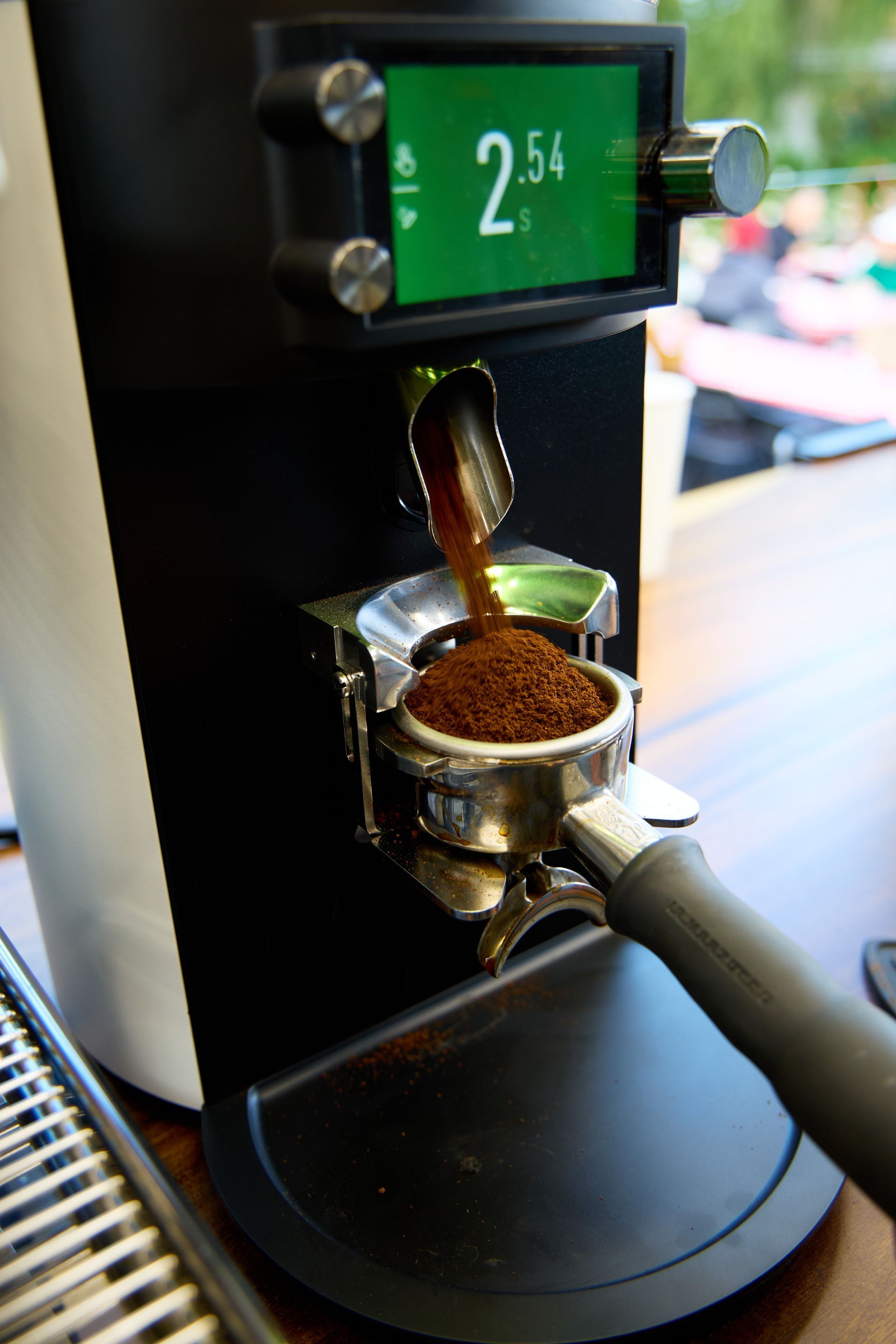 Custom coffee truck exterior detail by San Diego Food Truck Pros