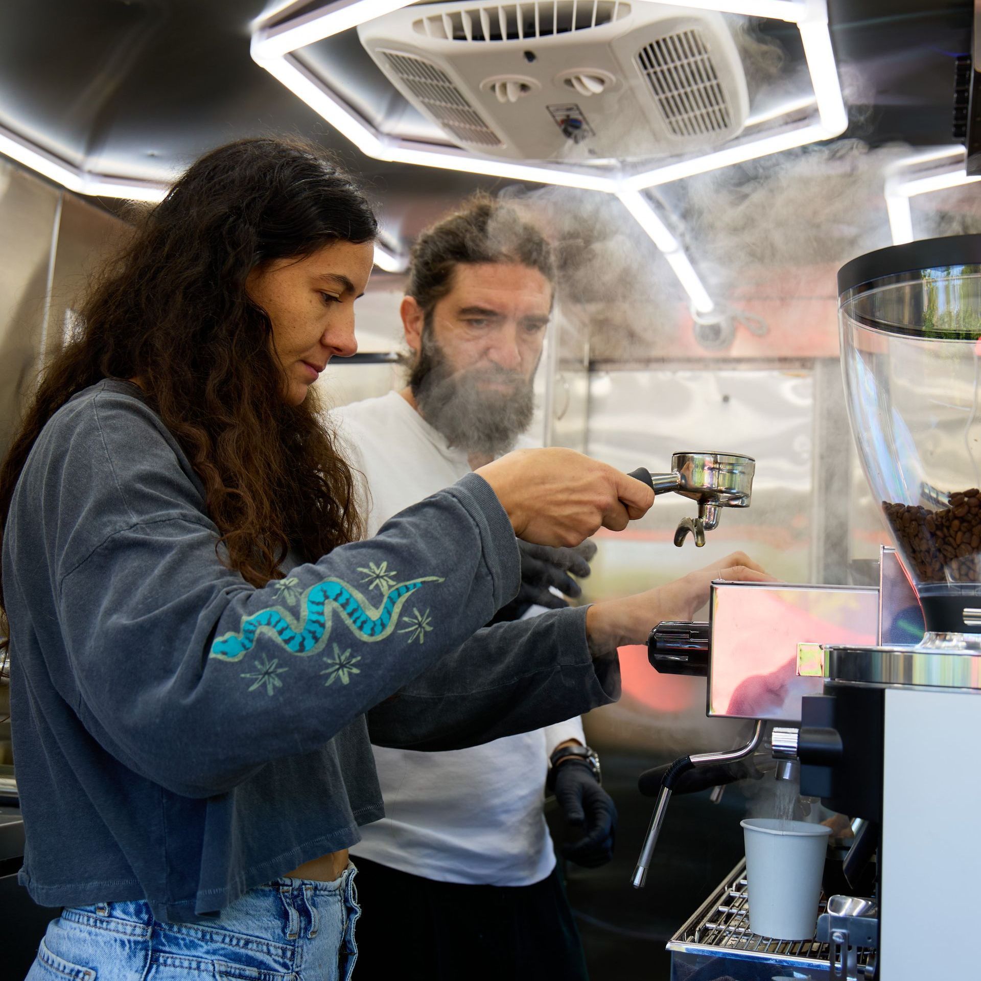 Custom food truck kitchen build by San Diego Food Truck Pros