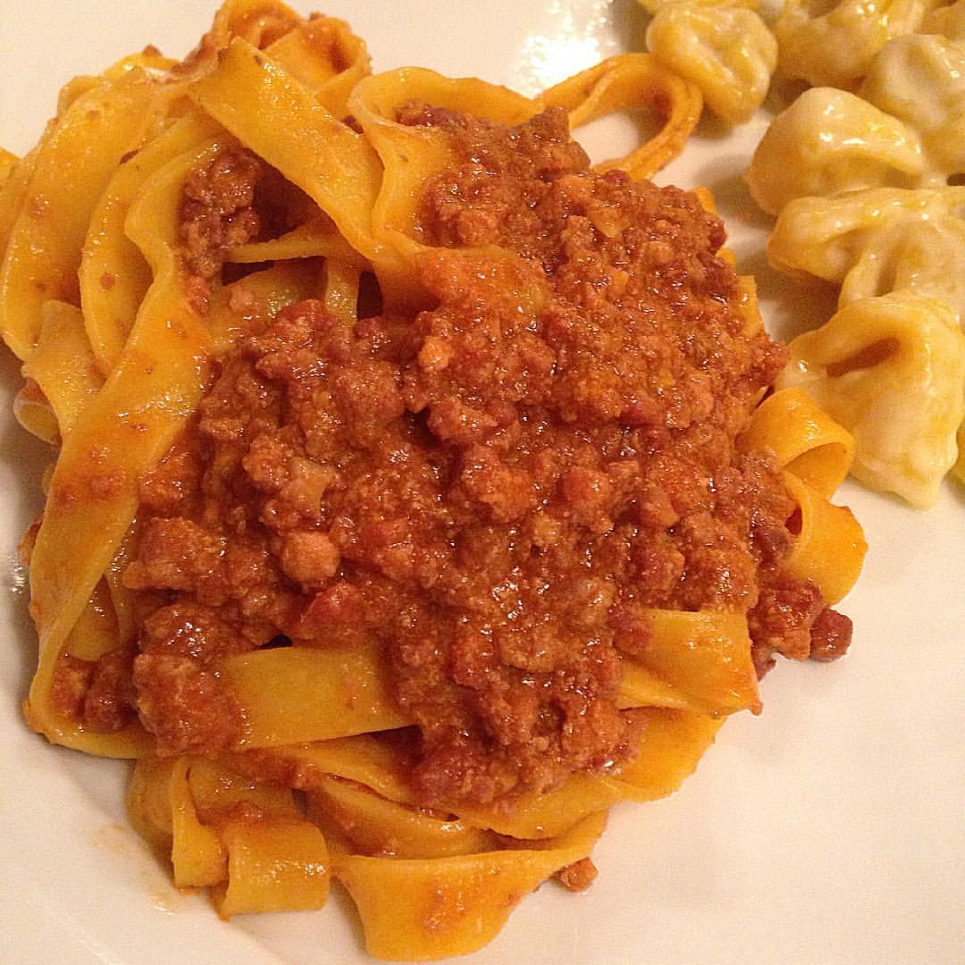 tagliatelle with ragout