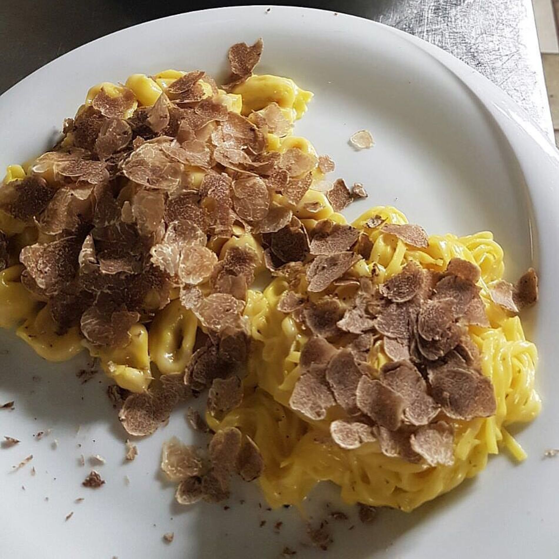 tortellini with truffles