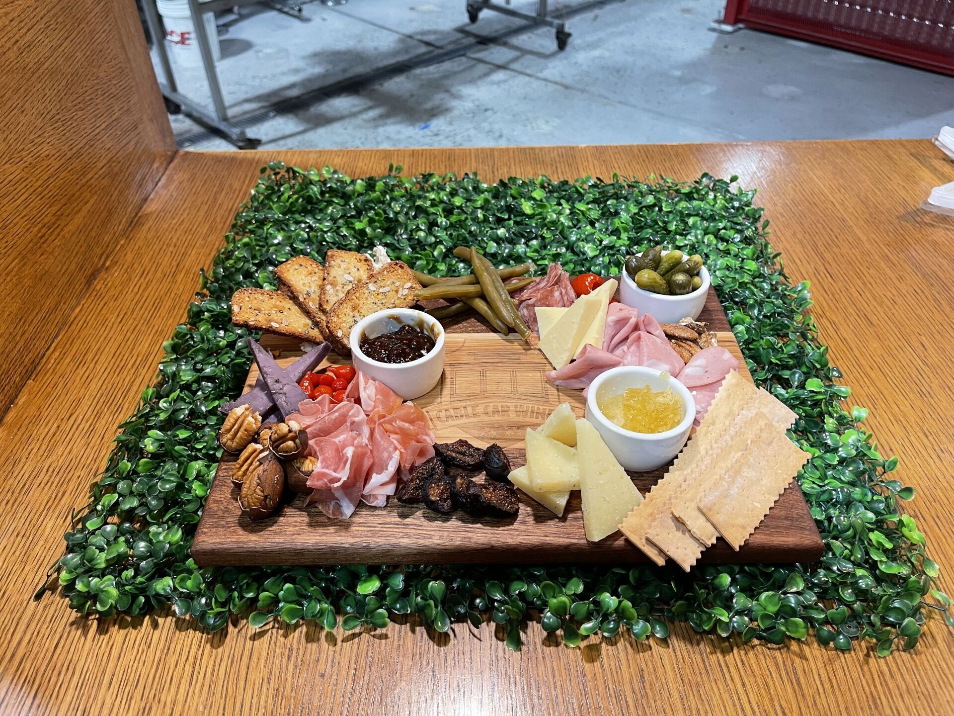 Glass of wines on a table