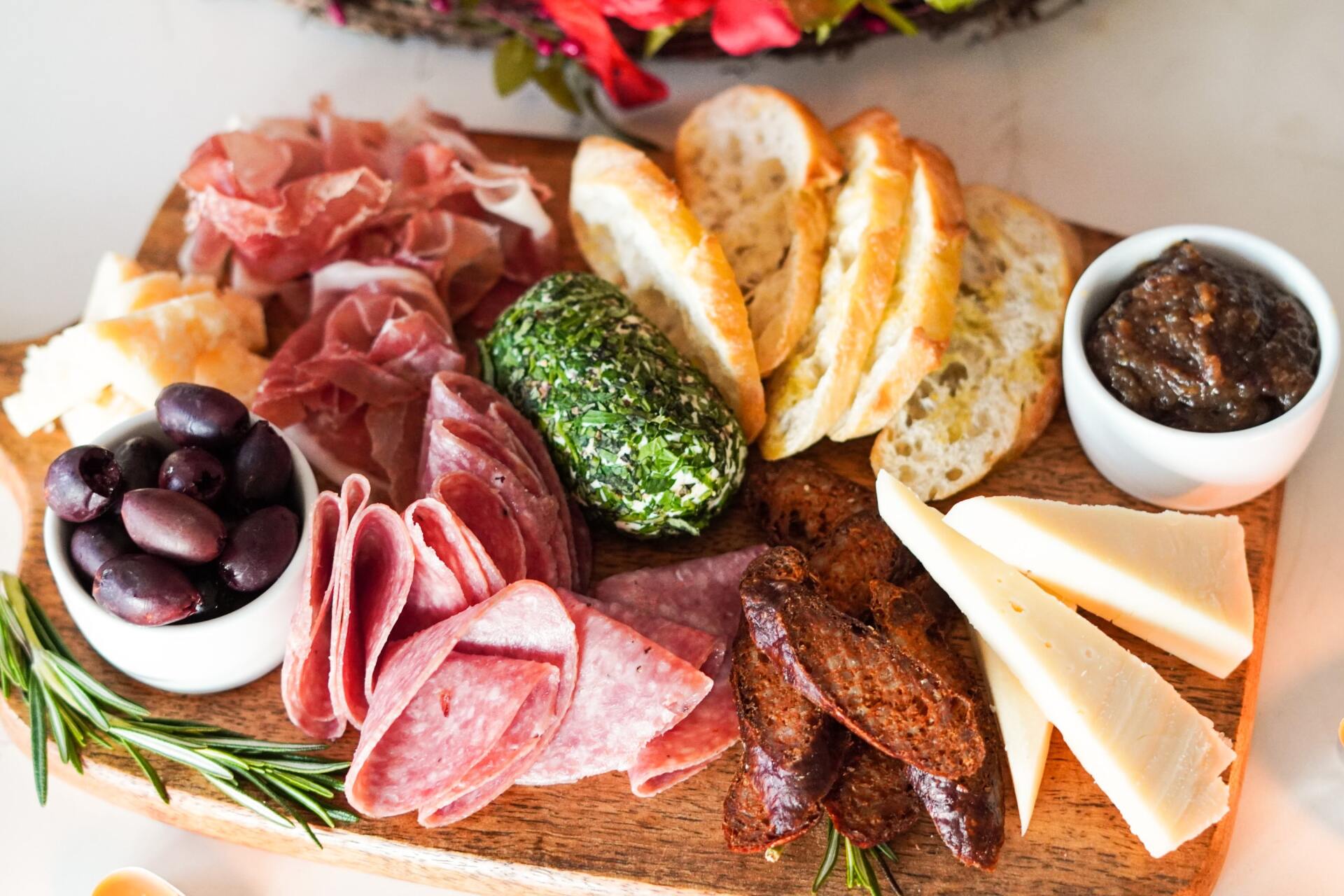 Delicious charcuterie
