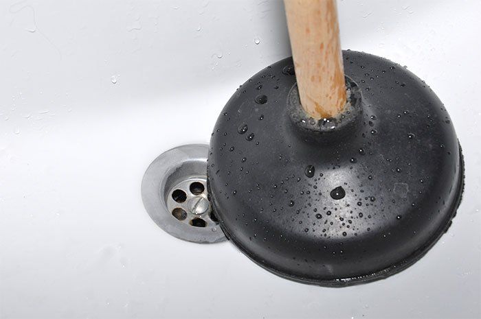 Plunger On A Sink