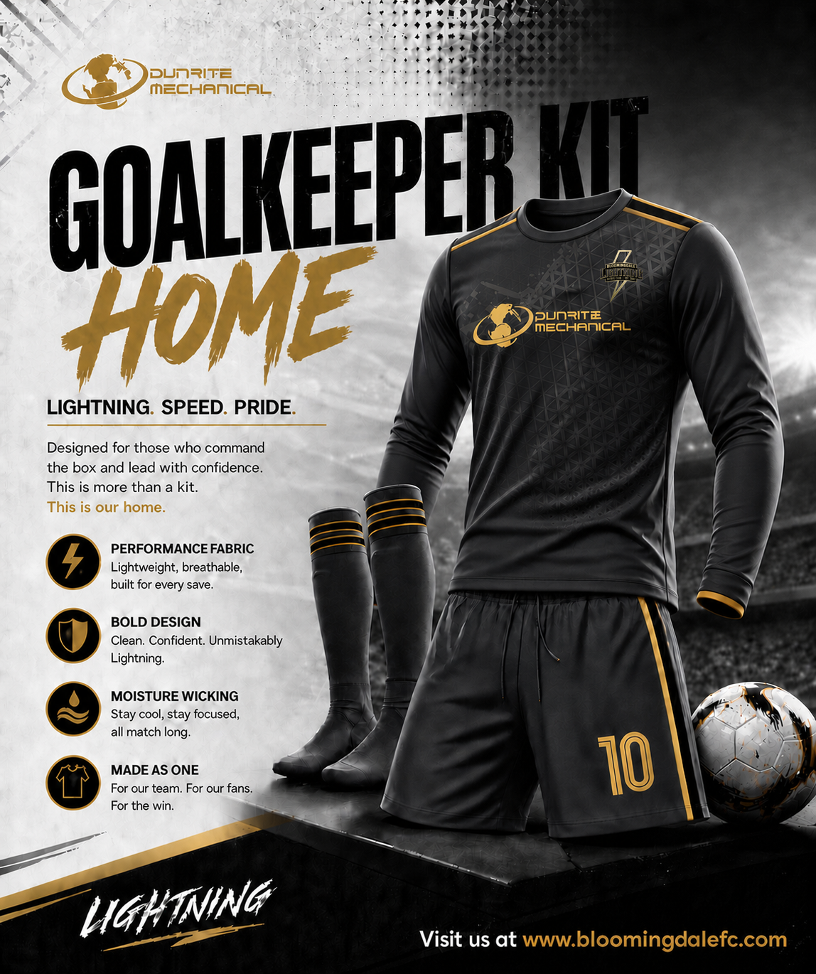LONG SLEEVE GOALKEEPER PACKAGE