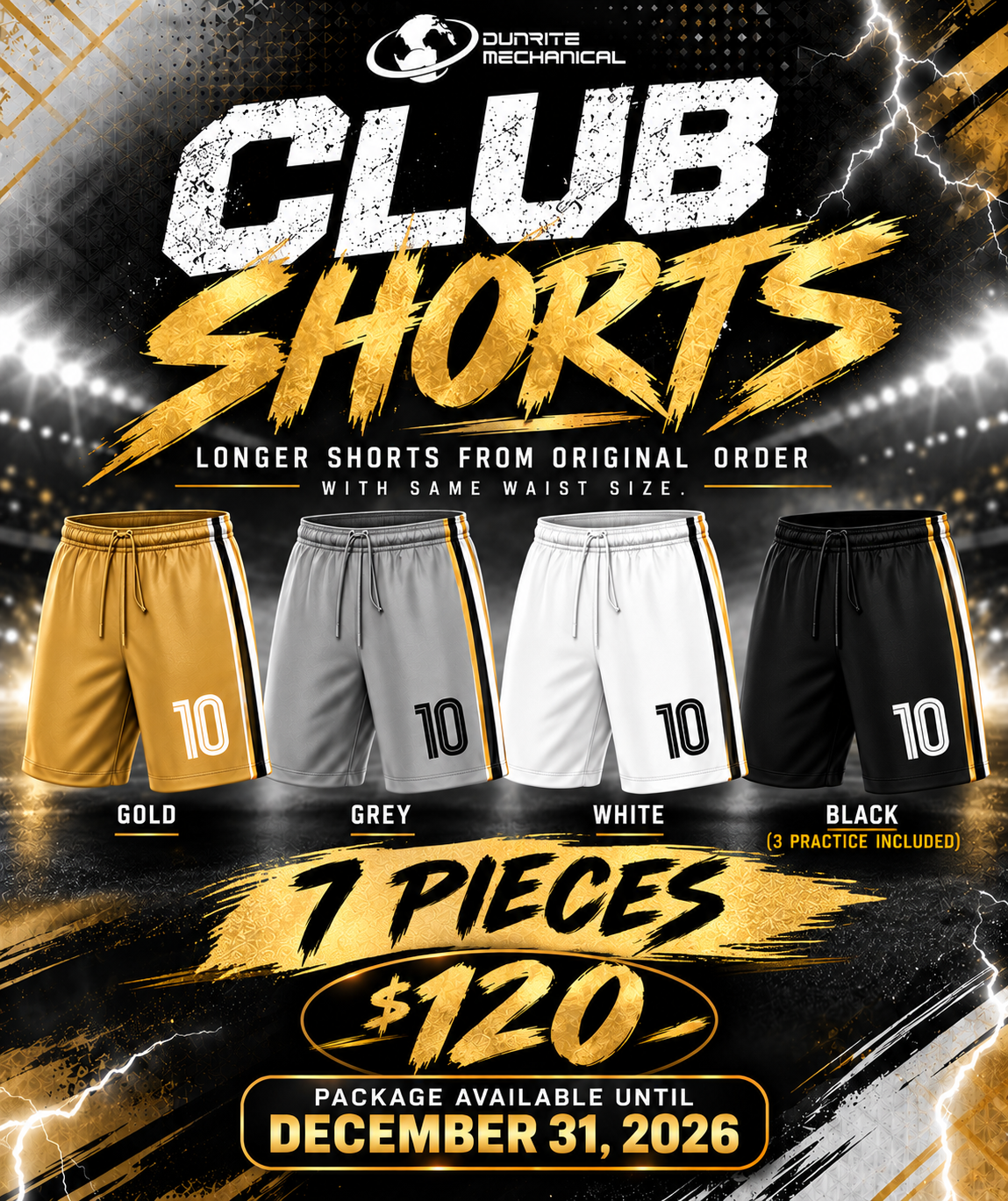 LONGER SHORTS (RE-CONFIGURED FROM ORIGINAL DESIGN)