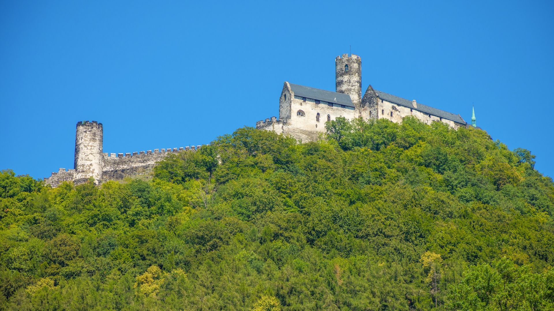 castle on a hill