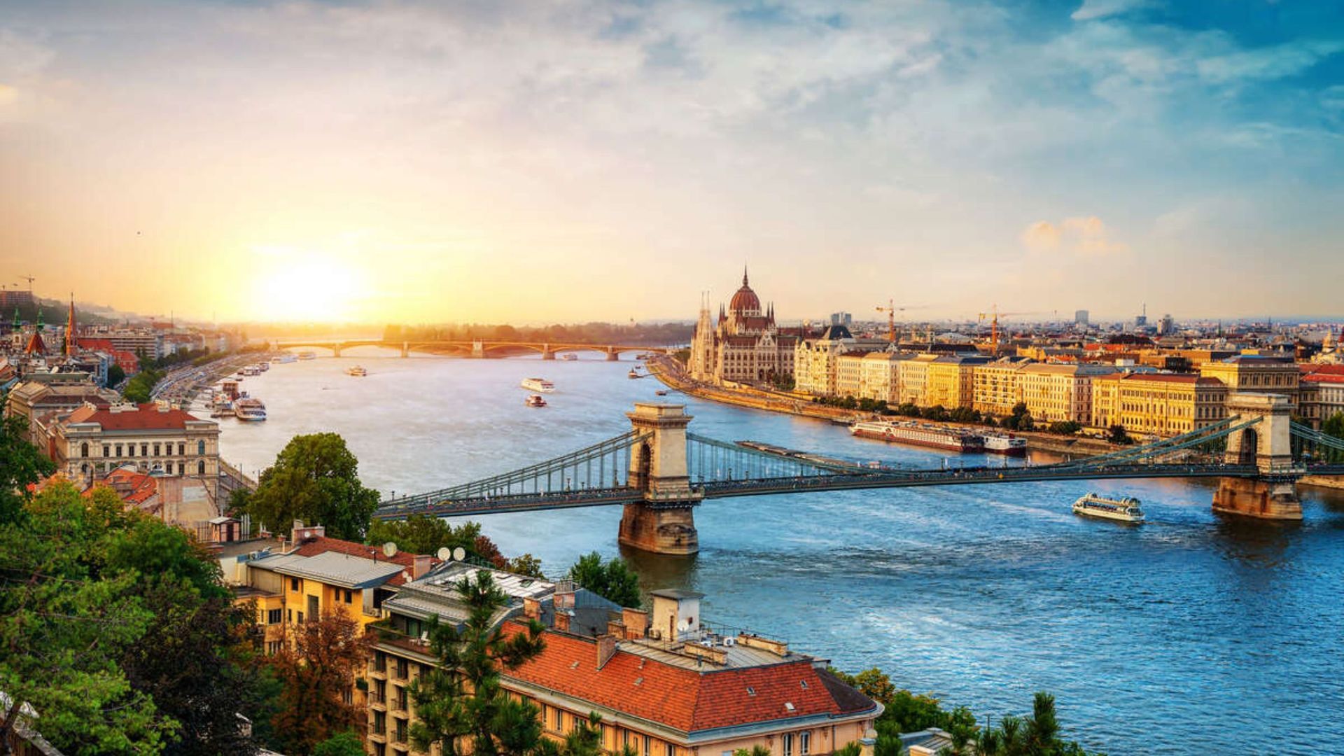 blue danube river 