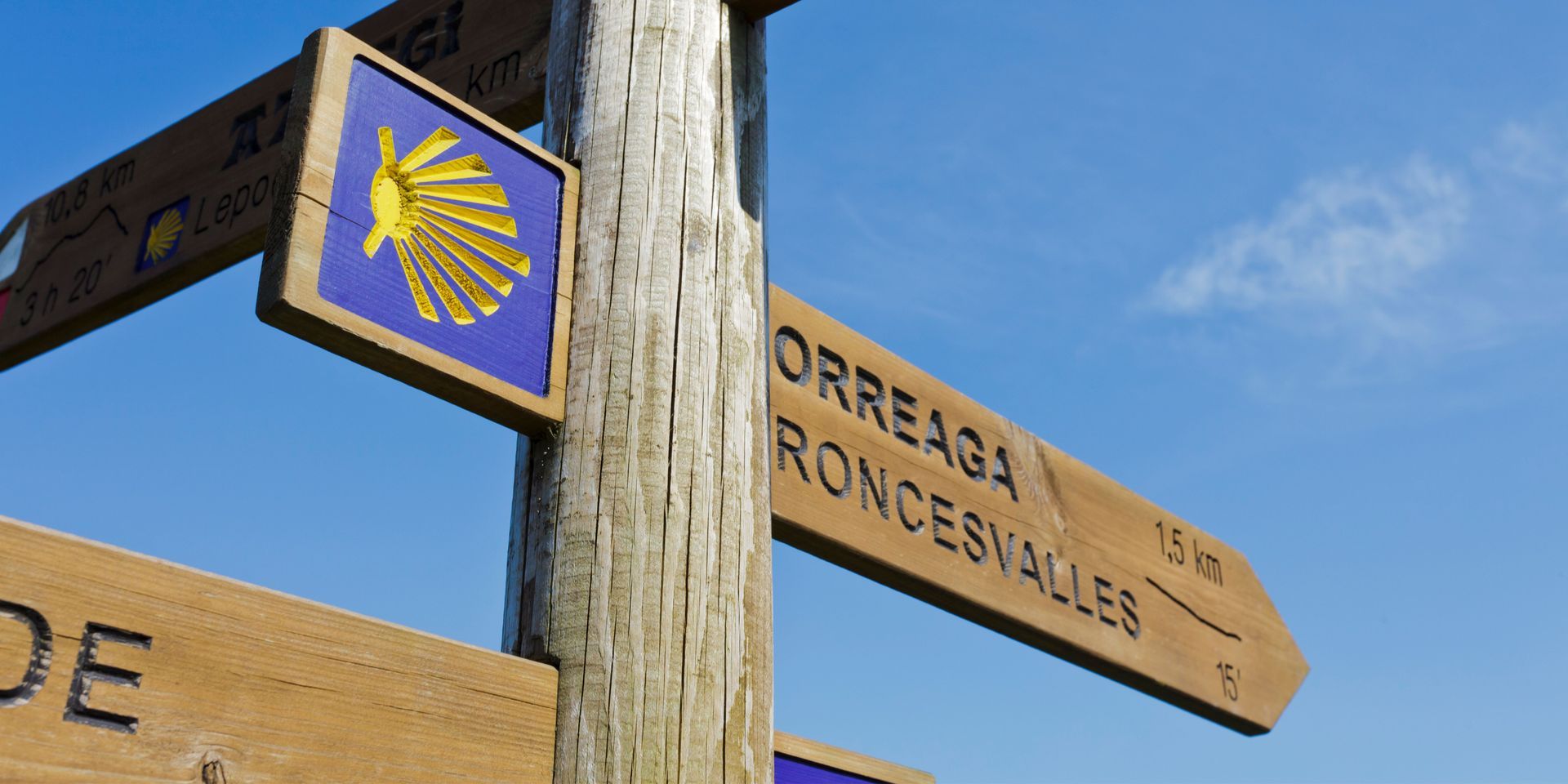 Camino de Santiago Pilgrimage Typical Road Signs - Blog Post Barters Travelnet