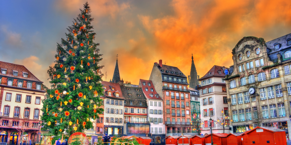 Travel Marvel Dreamy European River Cruise Itineraries, Picture of Strasbourg Place Kleber Christmas