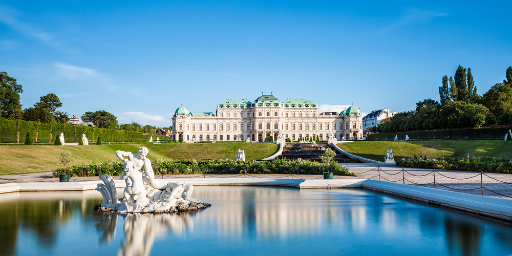 Travel Marvel Dreamy European River Cruise Itineraries, Picture of Belvedere Palace, Museum in Vienna, Austria 