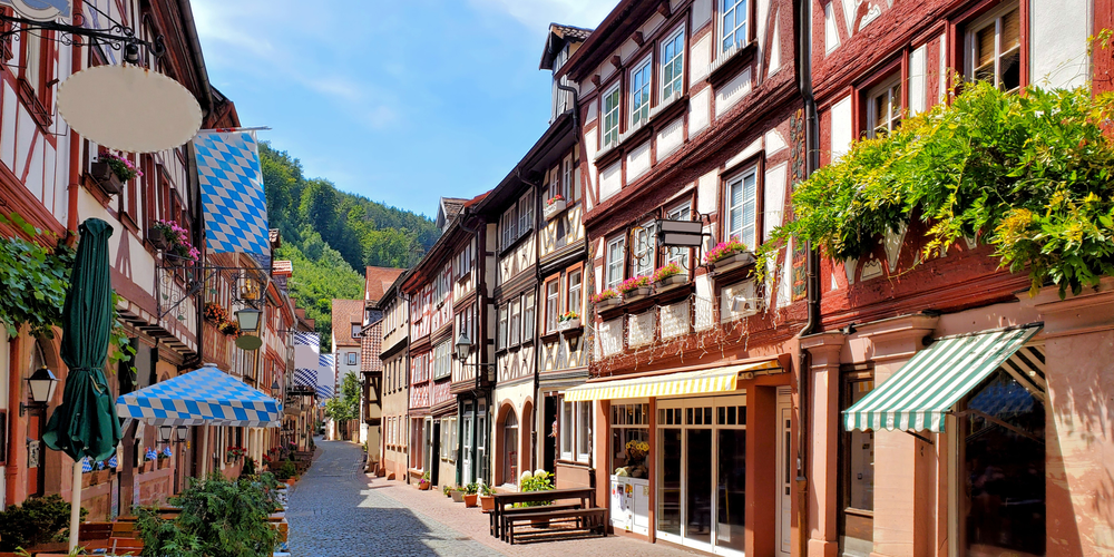 Travel Marvel Dreamy European River Cruise Itineraries, Street Picture of Miltenberg, Town in Germany