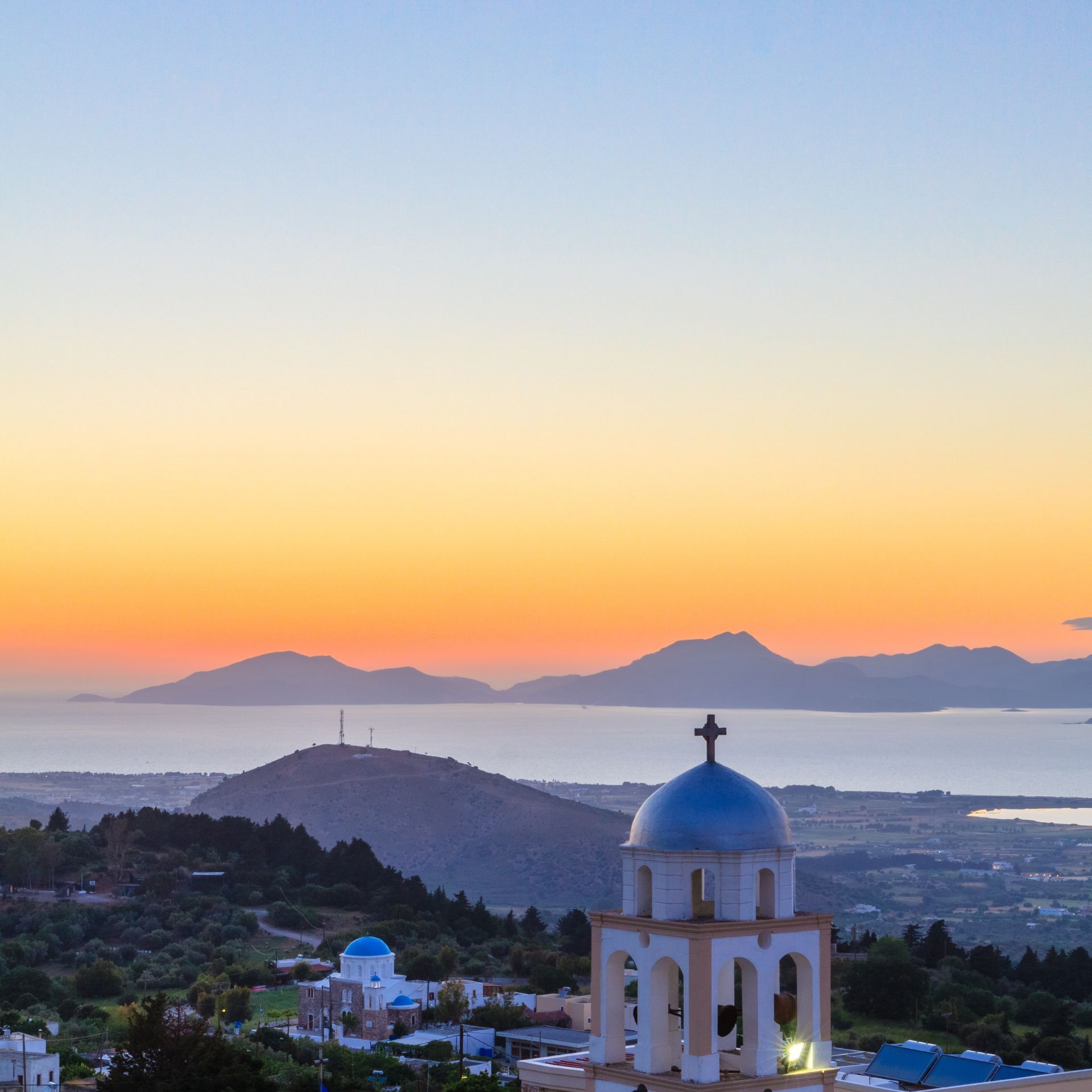 kos greece sunset