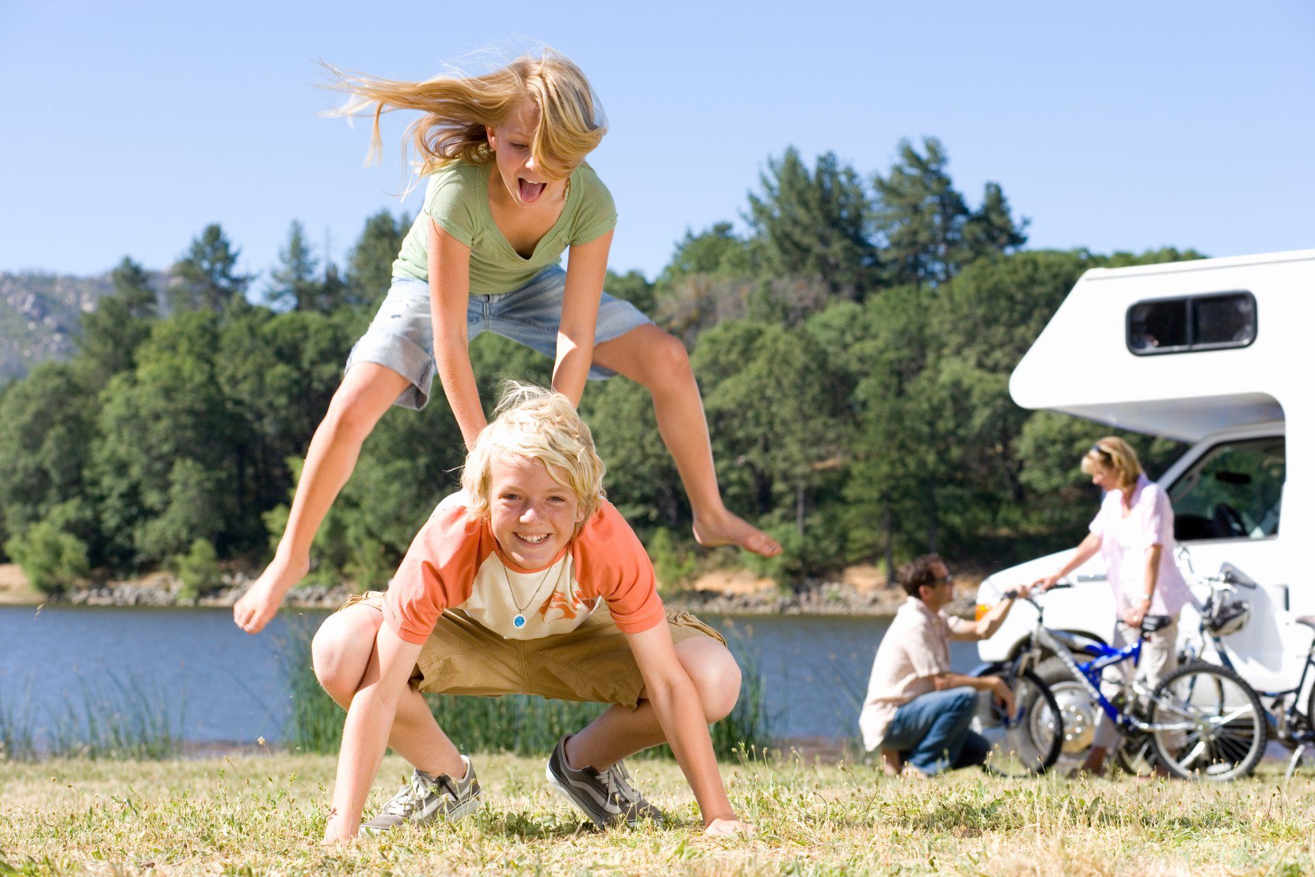 Camping spellen