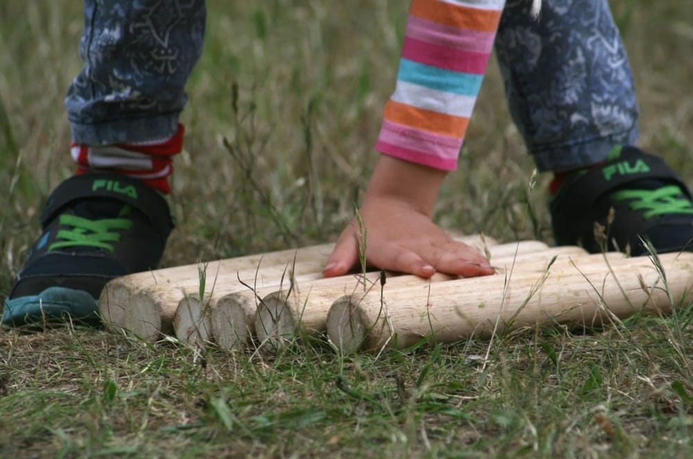 spel houten blokken