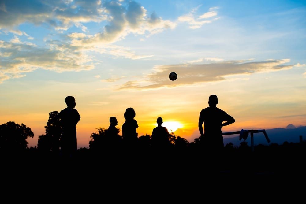 voetbal spel