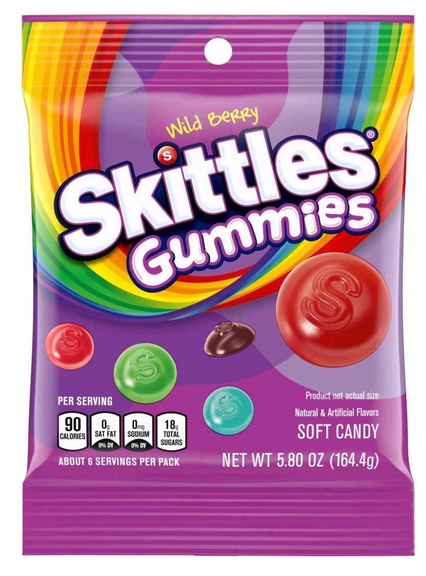 Skittles Gummies Wild Berry