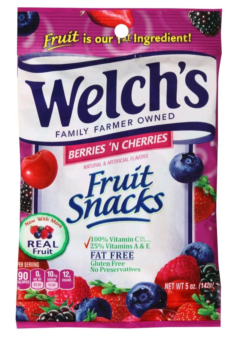 Welch's Berries  -N- Cherries