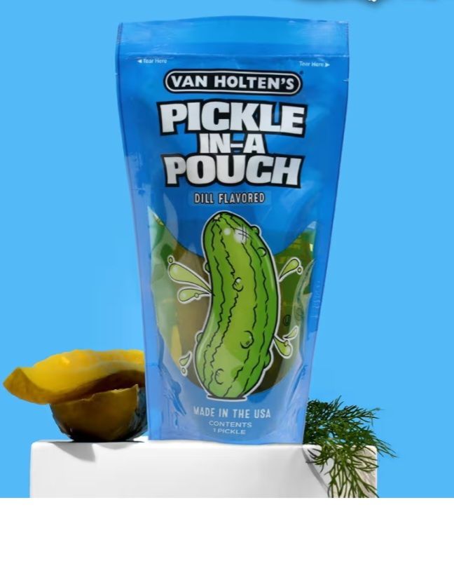 Dill Pickle in a pouch