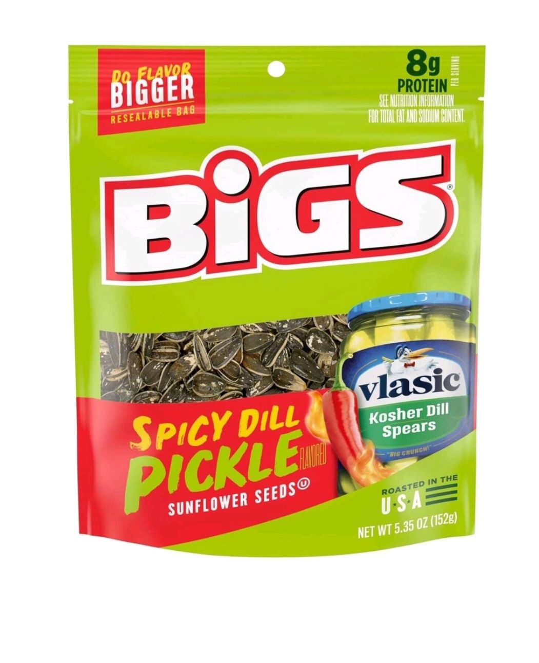Bigs Spicy Dill Pickle Sunflower Seeds