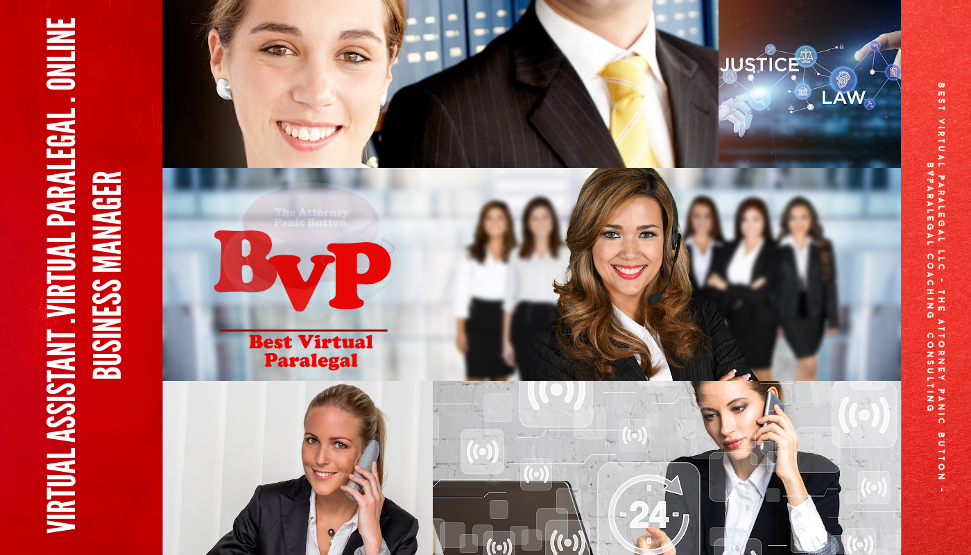 A poster for bvp virtual assistant mutual paralegal business manager.