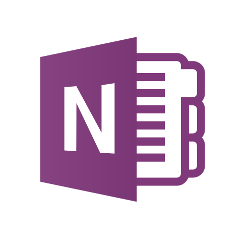 A purple notepad icon on a white background.