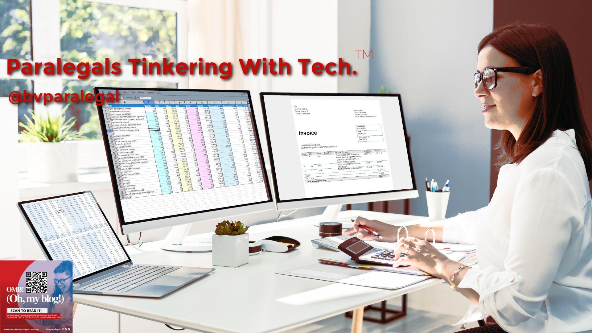 A Best Virtual Paralegal staff member using tech