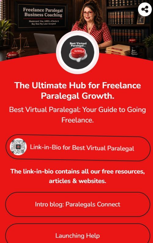  The Bookmarkly Hub of Information for Freelance Paralegals https://bookmarkly.empirely.ai/FreelanceParalegalInfoHub