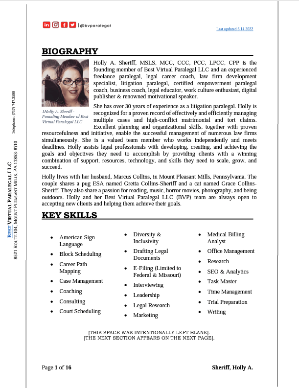 Paralegal-services