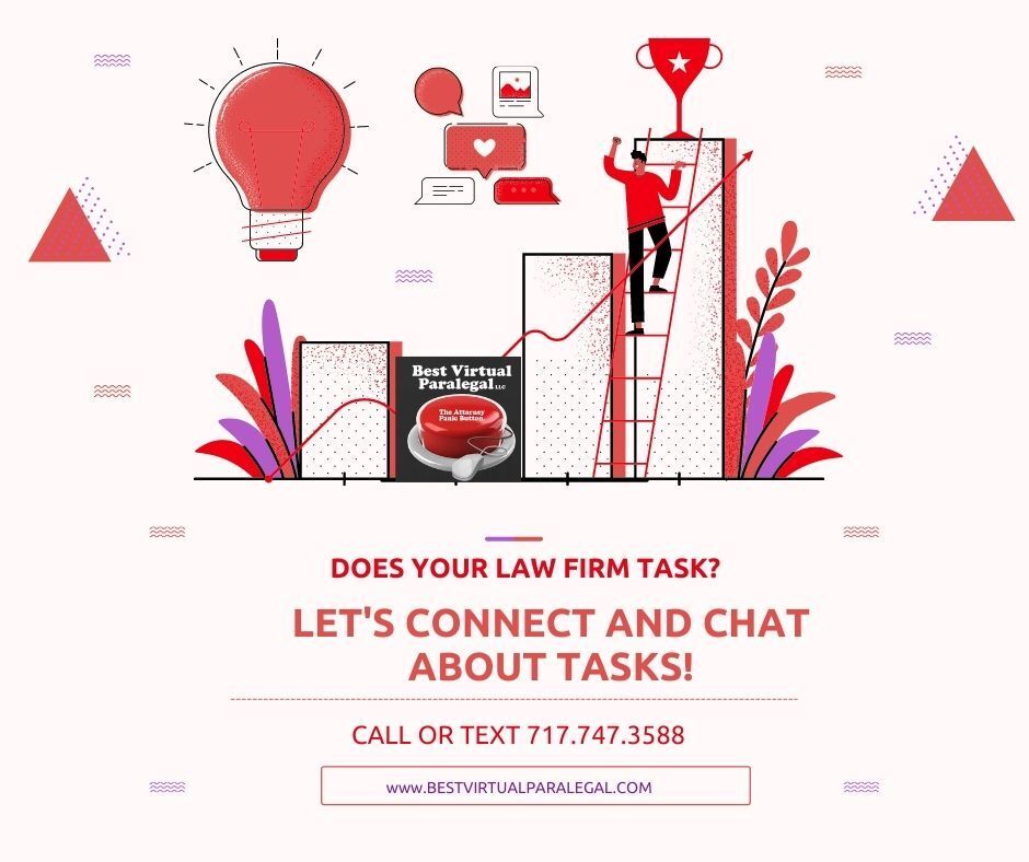 Does your law firm task ? let 's connect and chat about tasks !